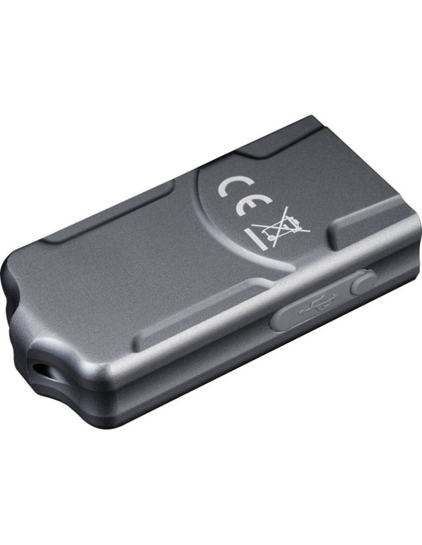 Ліхтар наключний Fenix E03R V2.0, сірий