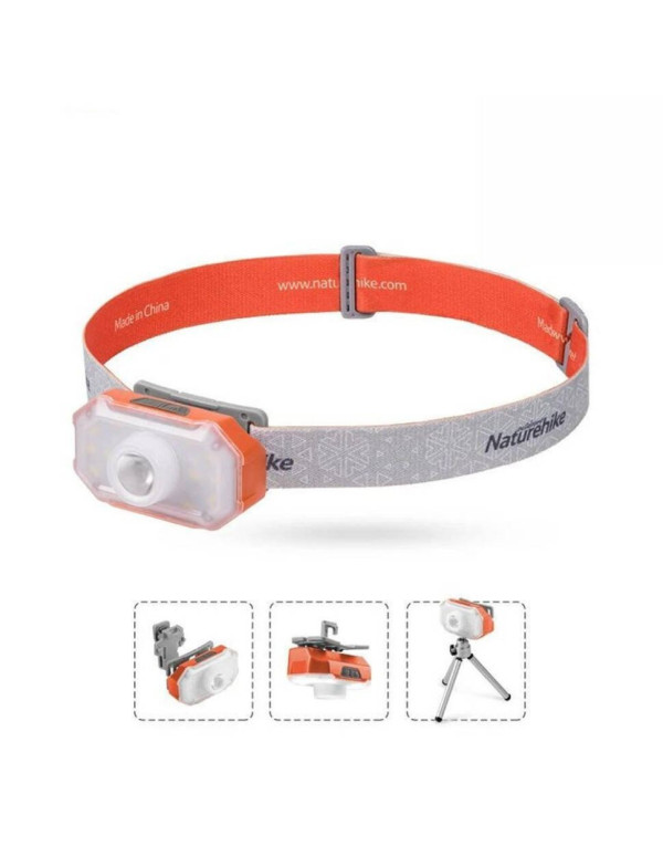 Ліхтар налобний Naturehike NH18T001-A, помаранчевий