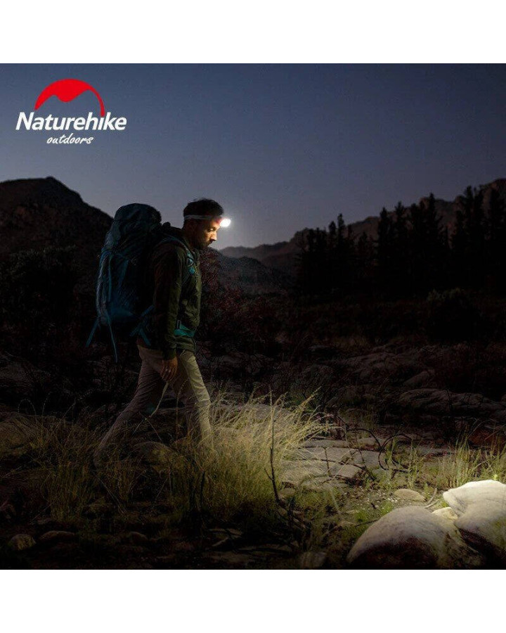 Ліхтар налобний Naturehike NH18T001-A, помаранчевий