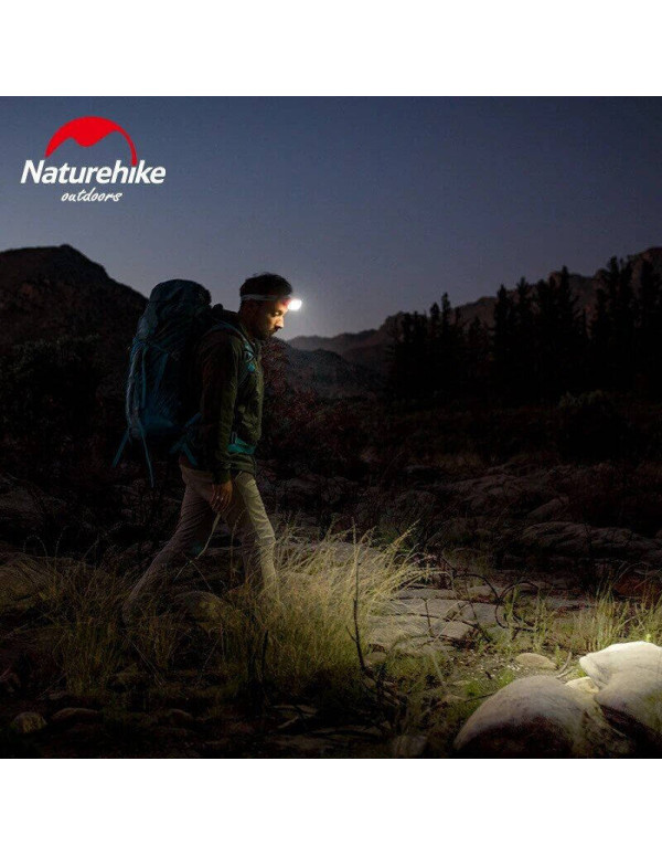 Ліхтар налобний Naturehike NH18T001-A, блакитний