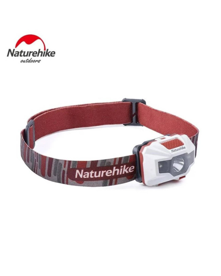 Ліхтар налобний Naturehike TD-02 NH00T002-D, біло-червоний