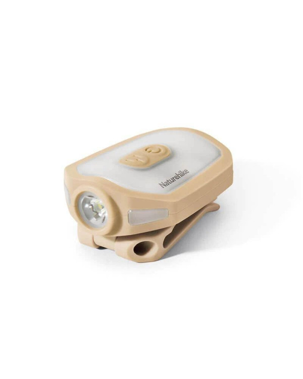 Ліхтар з кліпсою Naturehike NH21ZM013, бежевий