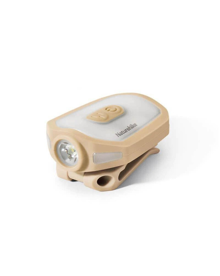 Ліхтар з кліпсою Naturehike NH21ZM013, бежевий