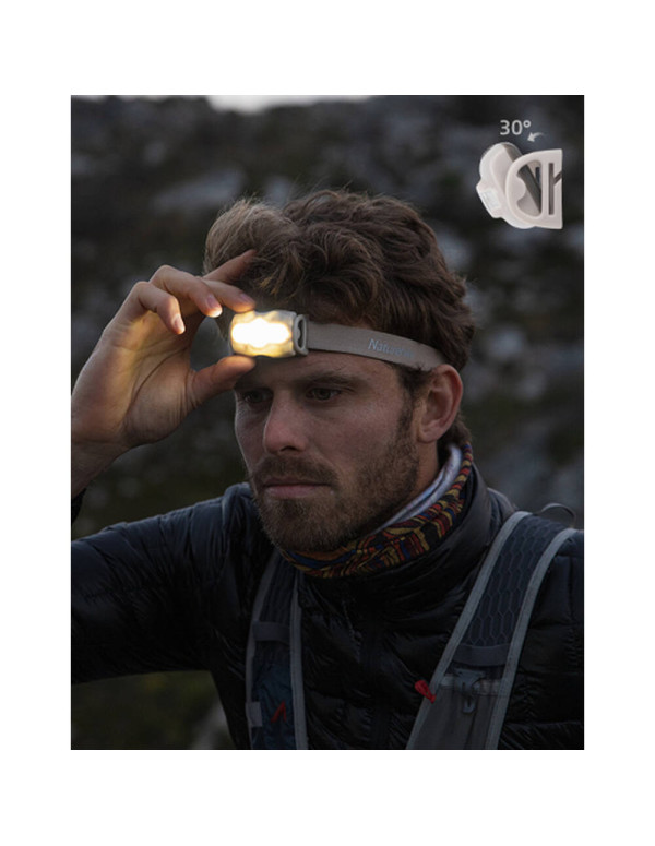 Ліхтар налобний Naturehike NH18T005-F, червоний