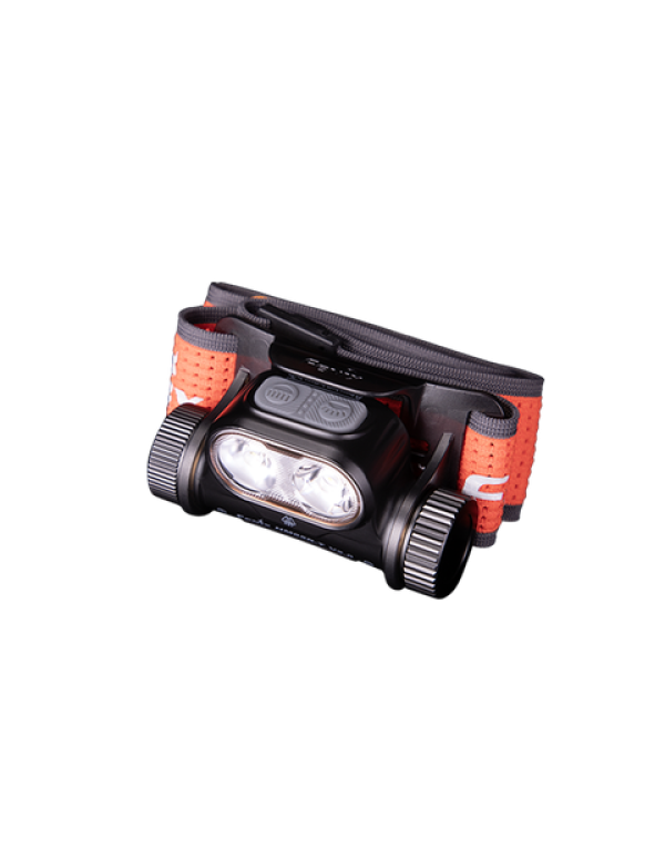 Ліхтар налобний Fenix HM65R-T V2.0 бузковий