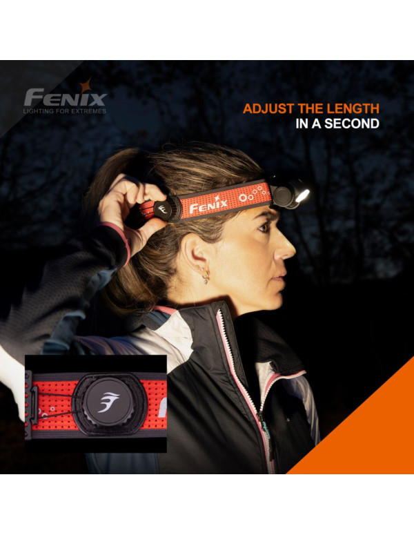 Ліхтар налобний Fenix HM65R-T V2.0 бузковий