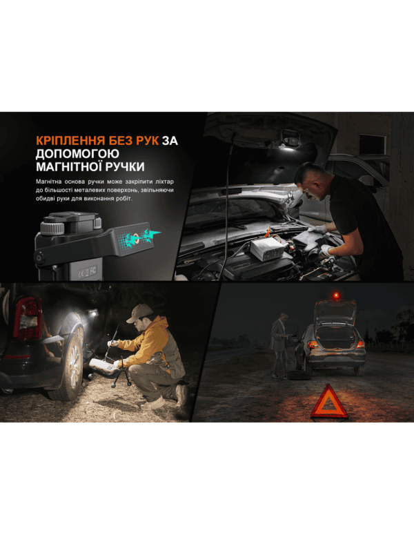 Ліхтар прожектор Fenix CL27R темно-блакитний