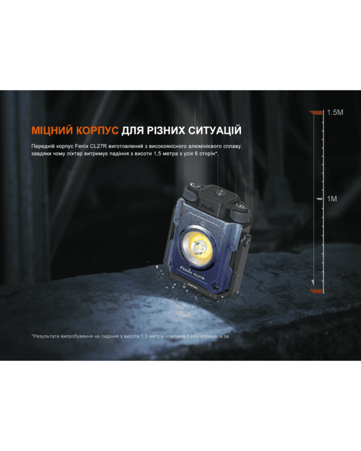 Ліхтар прожектор Fenix CL27R темно-блакитний