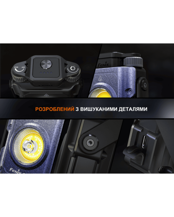 Ліхтар прожектор Fenix CL27R темно-блакитний