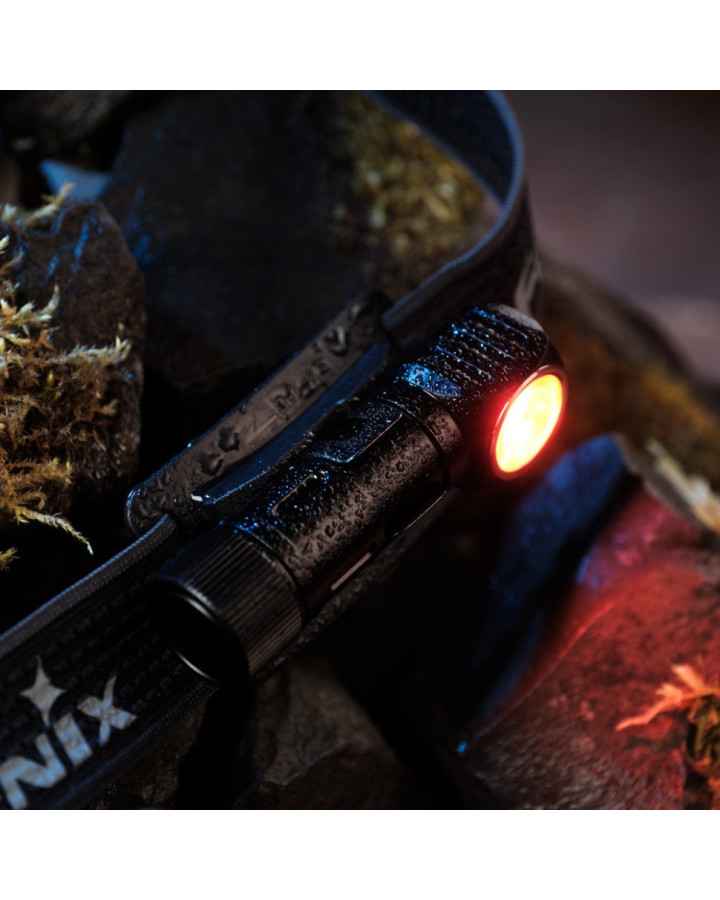 Ліхтар налобний тактичний з червоним світлом Fenix Scout (HM23 V2.0) | Лімітована серія
