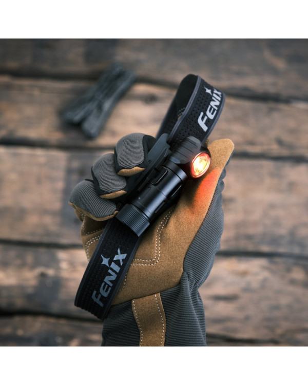 Ліхтар налобний тактичний з червоним світлом Fenix Scout (HM23 V2.0) | Лімітована серія