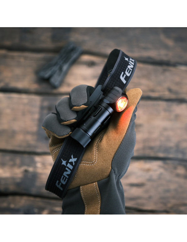 Ліхтар налобний тактичний з червоним світлом Fenix Scout (HM23 V2.0) | Лімітована серія