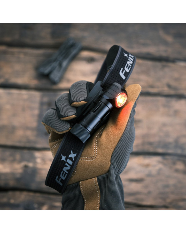 Ліхтар налобний тактичний з червоним світлом Fenix Scout (HM23 V2.0) | Лімітована серія