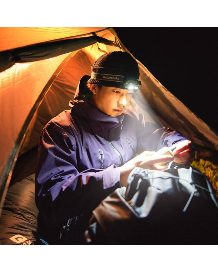 Ліхтар налобний Naturehike CNK2450ZM010, коричневий