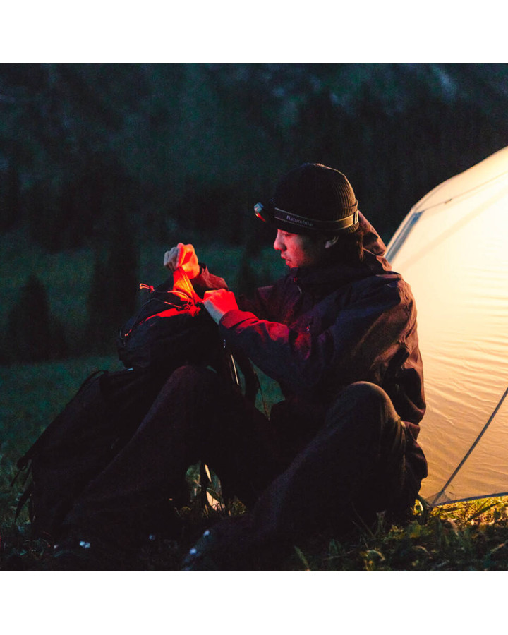 Ліхтар налобний Naturehike CNK2450ZM010, коричневий