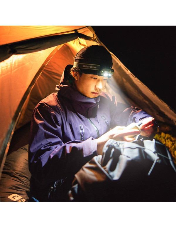 Ліхтар налобний Naturehike CNK2450ZM010, зелений