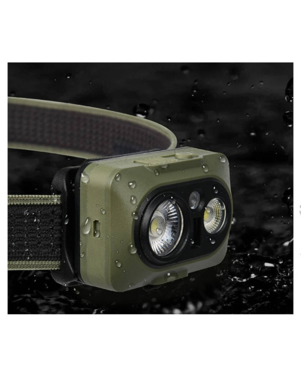 Ліхтар налобний Naturehike CNK2450ZM010, зелений