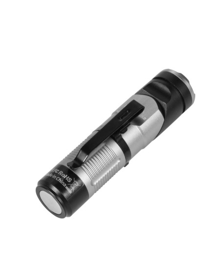 Ліхтар з кліпсою Naturehike CNK2450ZM013, чорно-сірий