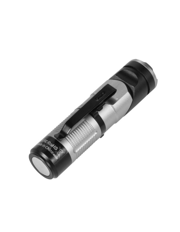 Ліхтар з кліпсою Naturehike CNK2450ZM013, чорно-сірий