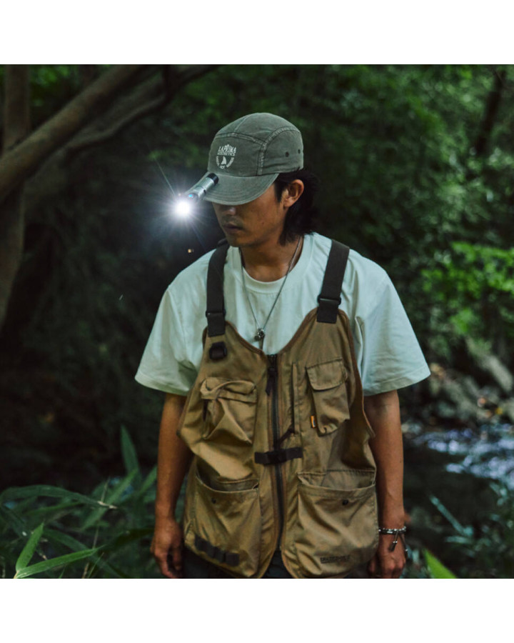 Ліхтар з кліпсою Naturehike CNK2450ZM013, чорно-сірий