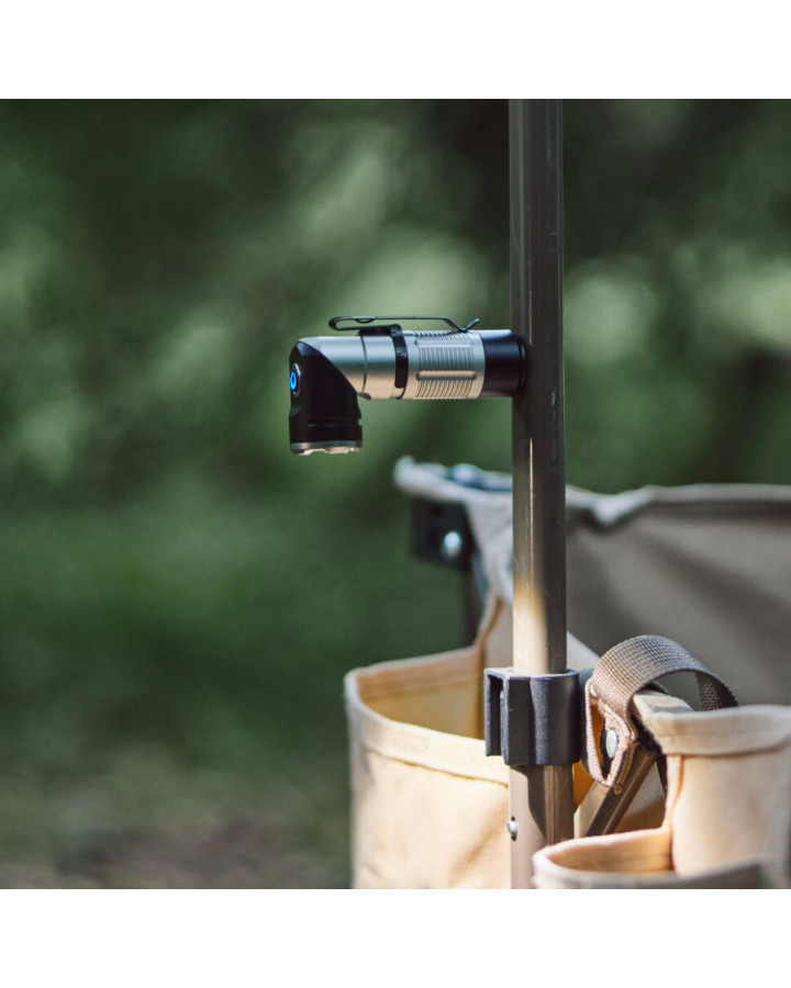 Ліхтар з кліпсою Naturehike CNK2450ZM013, чорно-сірий