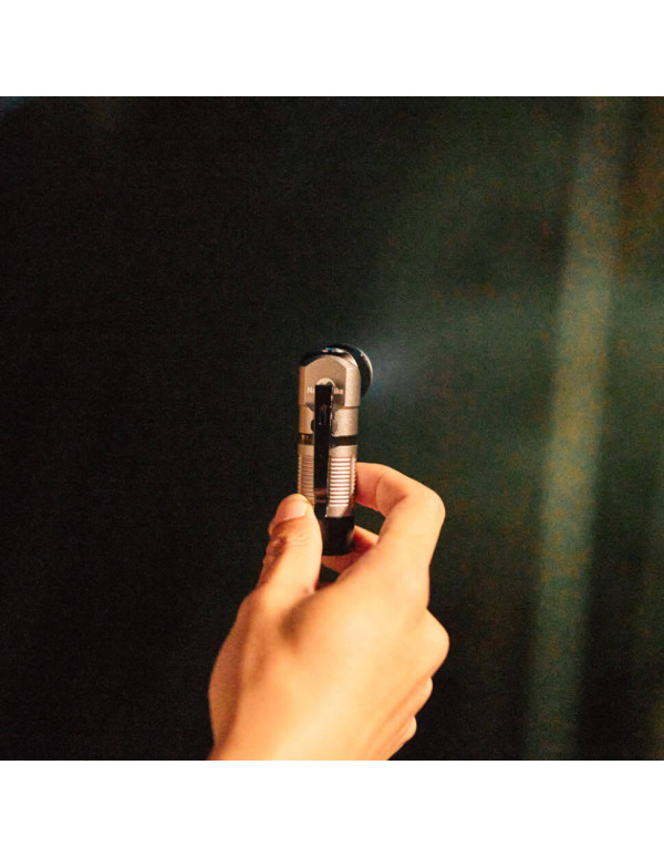 Ліхтар з кліпсою Naturehike CNK2450ZM013, чорно-сірий