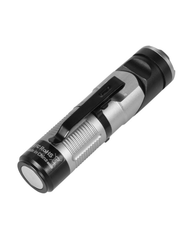 Ліхтар з кліпсою Naturehike CNK2450ZM013, чорно-сірий