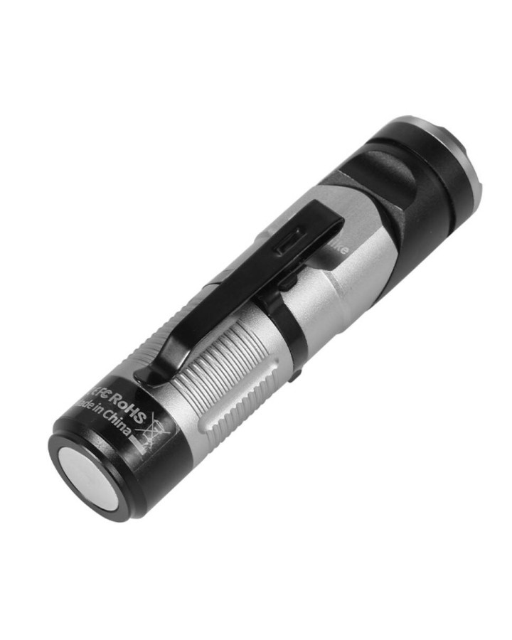 Ліхтар з кліпсою Naturehike CNK2450ZM013, чорно-сірий