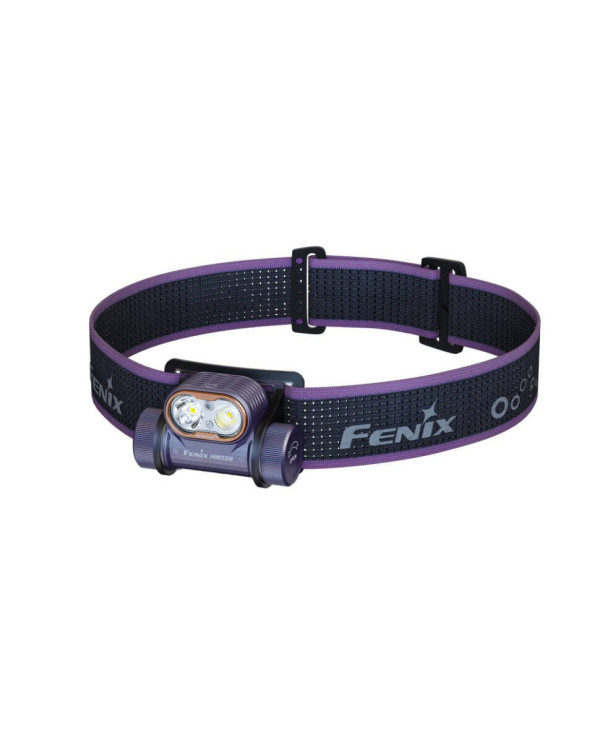 Ліхтар налобний Fenix HM55R, фіолетовий