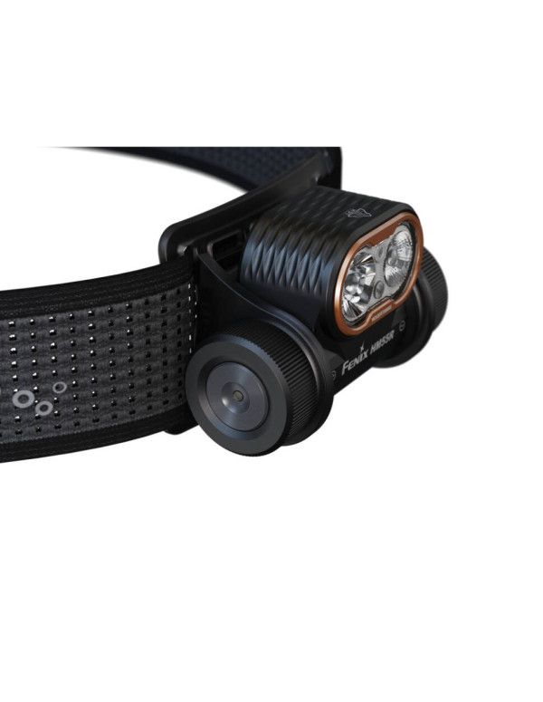 Ліхтар налобний Fenix HM55R, рожевий