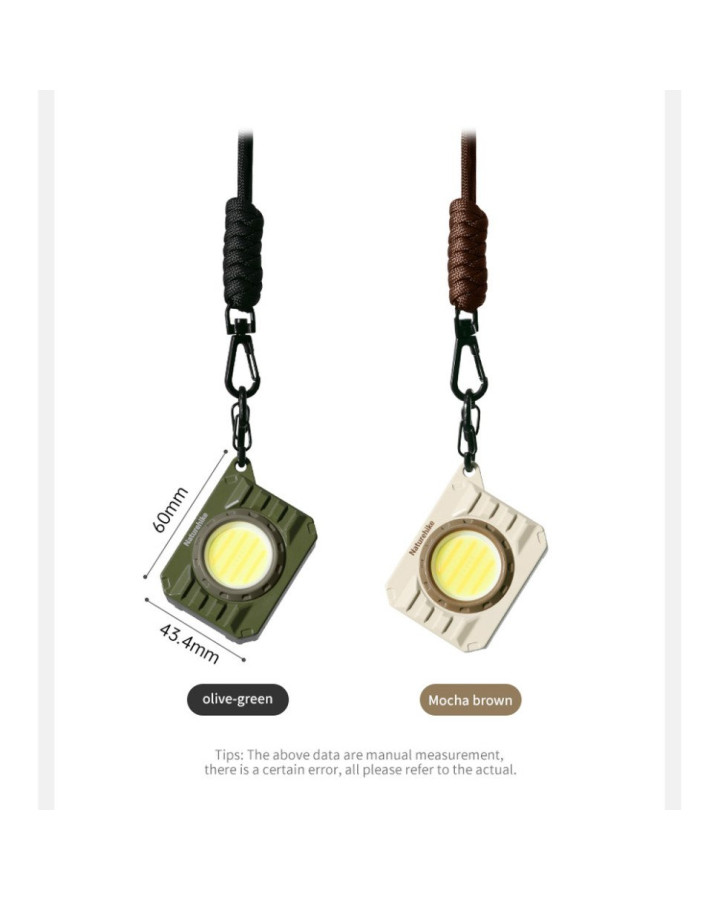 Ліхтар наключний Naturehike CNK2450ZM014, оливковий