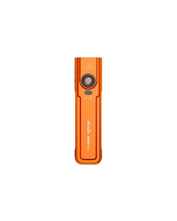 Ліхтар наключний Fenix E06R PRO, помаранчевий