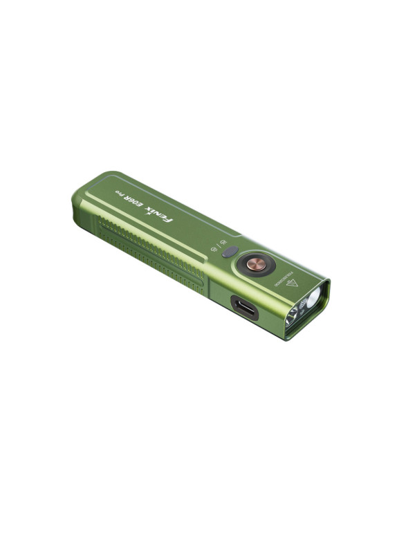 Ліхтар наключний Fenix E06R PRO, зелений