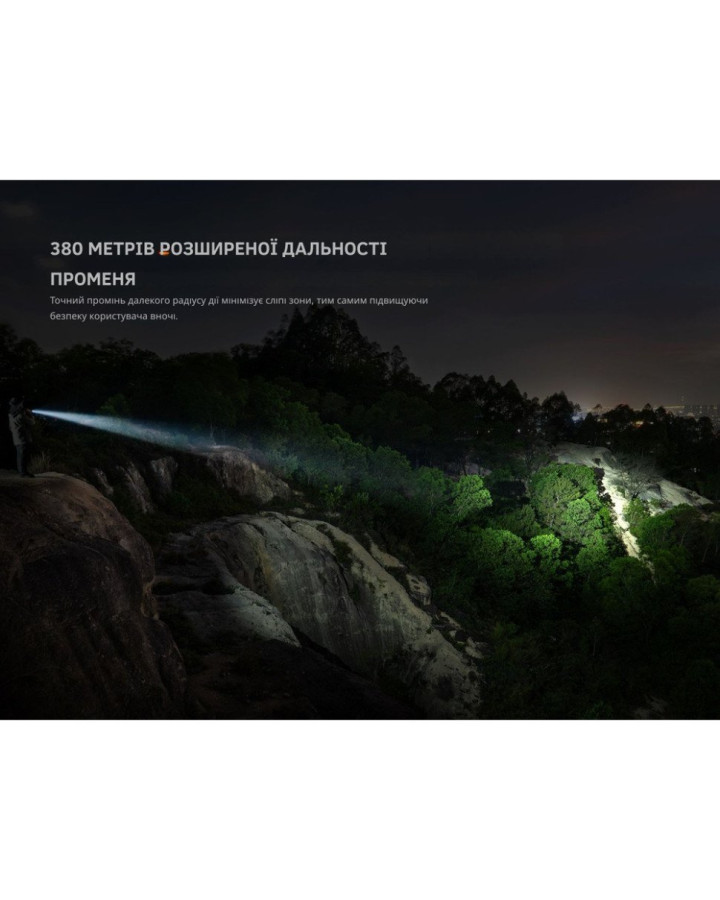 Ліхтар тактичний ручний Fenix PD35R ACE LED 2000 лм + наключний ліхтар CL01 (помаранчевий) | Лімітована серія