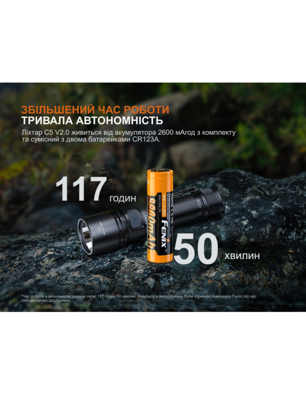 Ліхтар ручний Fenix C5 V2.0