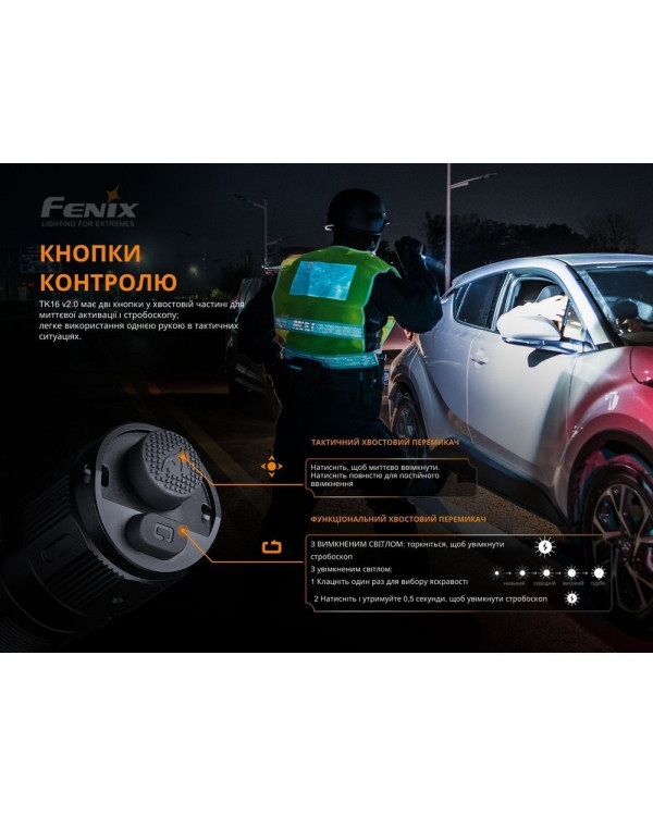 Ліхтар ручний Fenix TK16 V2.0