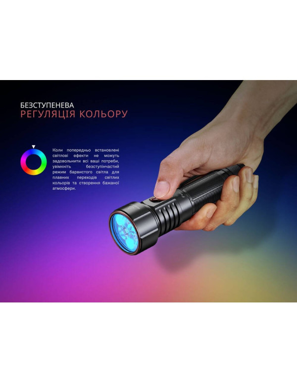 Ліхтар ручний Fenix LD36RB чорний