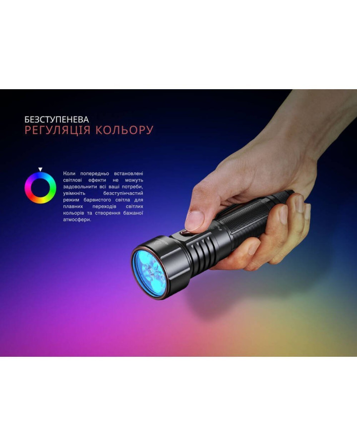 Ліхтар ручний Fenix LD36RB чорний