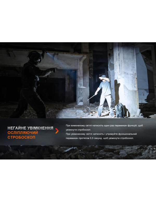 Ліхтар ручний Fenix PD36R Pro