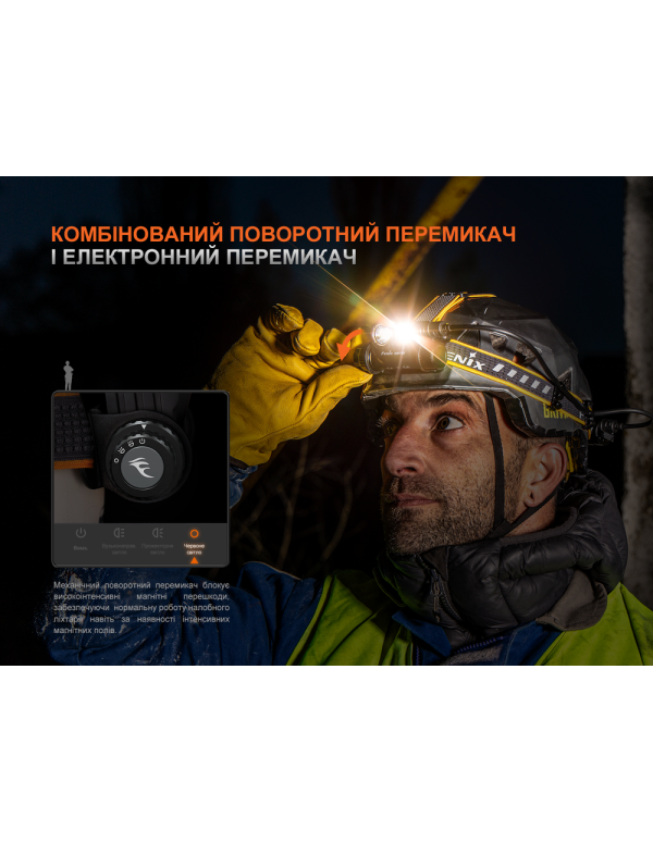 Ліхтар налобний Fenix HM75R SE