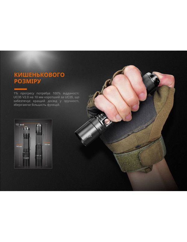 Ліхтар ручний Fenix UC35 V20 CREE XP-L HI V3