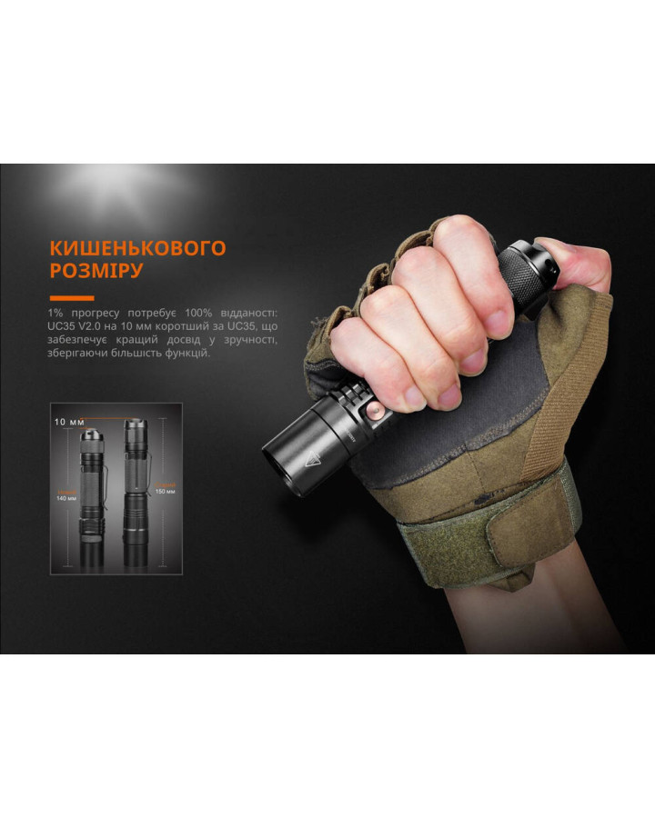 Ліхтар ручний Fenix UC35 V20 CREE XP-L HI V3