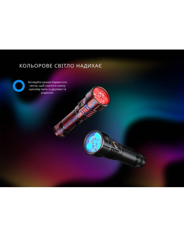 Ліхтар ручний Fenix LD36RB чорний