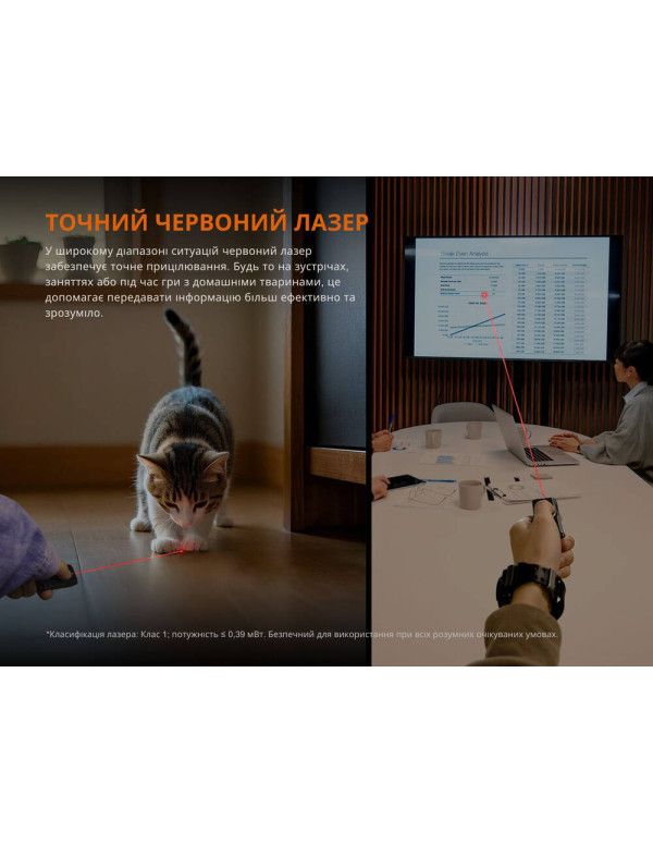 Ліхтар наключний Fenix E06R сірий