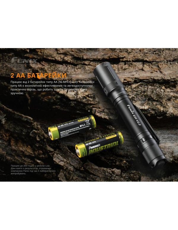 Ліхтар ручний Fenix E20 V2.0
