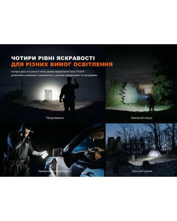 Ліхтар ручний Fenix PD32R