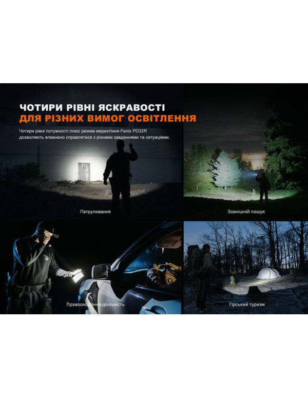 Ліхтар ручний Fenix PD32R