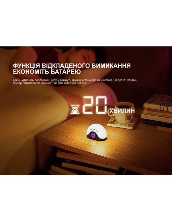 Ліхтар кемпінговий Fenix CL20R V.2.0, зелений