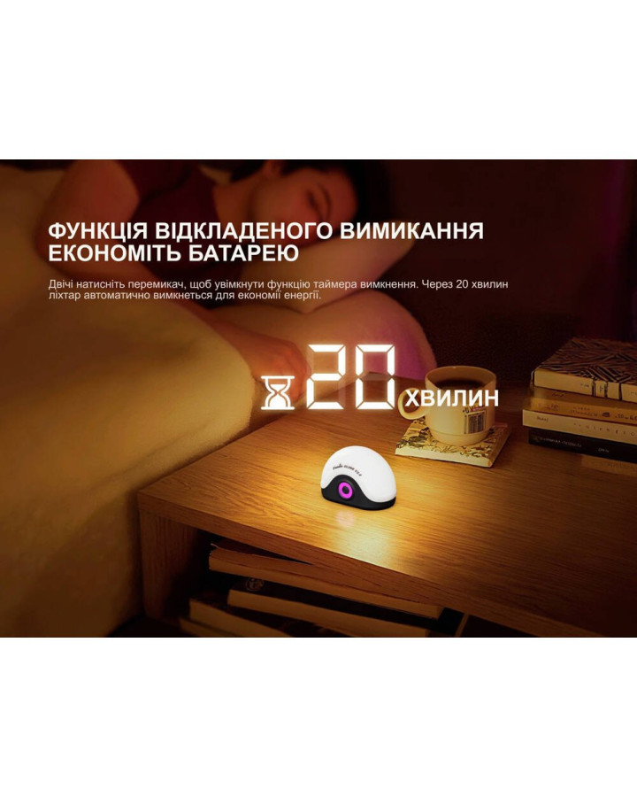 Ліхтар кемпінговий Fenix CL20R V.2.0, зелений