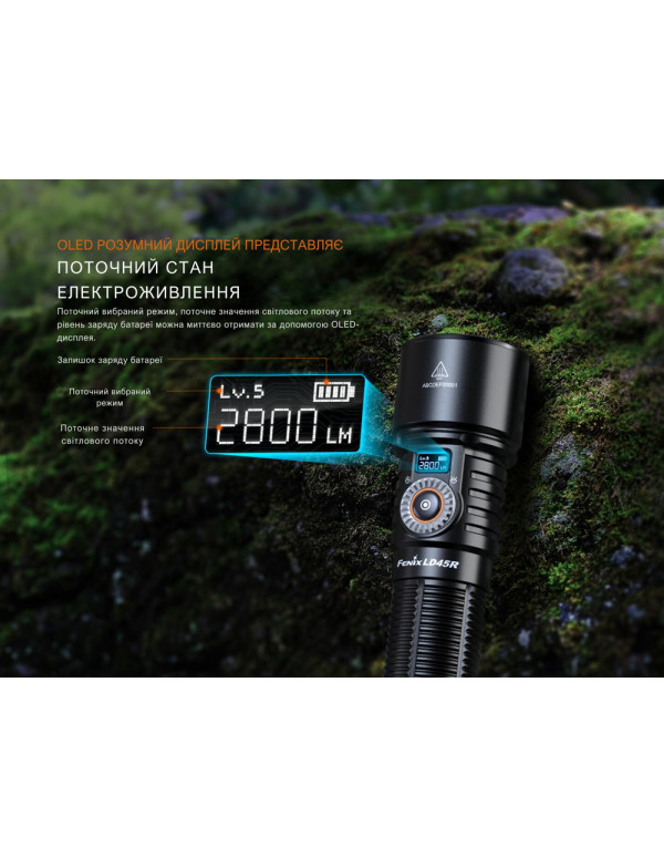 Ліхтар ручний Fenix LD45R